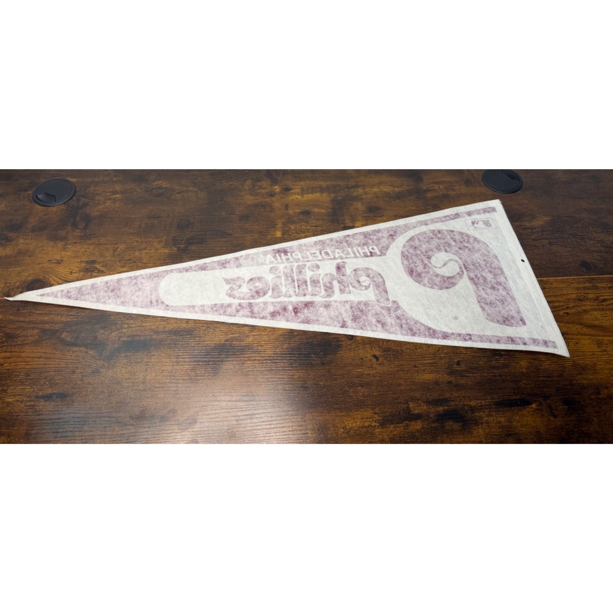 Philadelphia Phillies Vintage MLB Felt Pennant Sports Memorabilia 30 inches