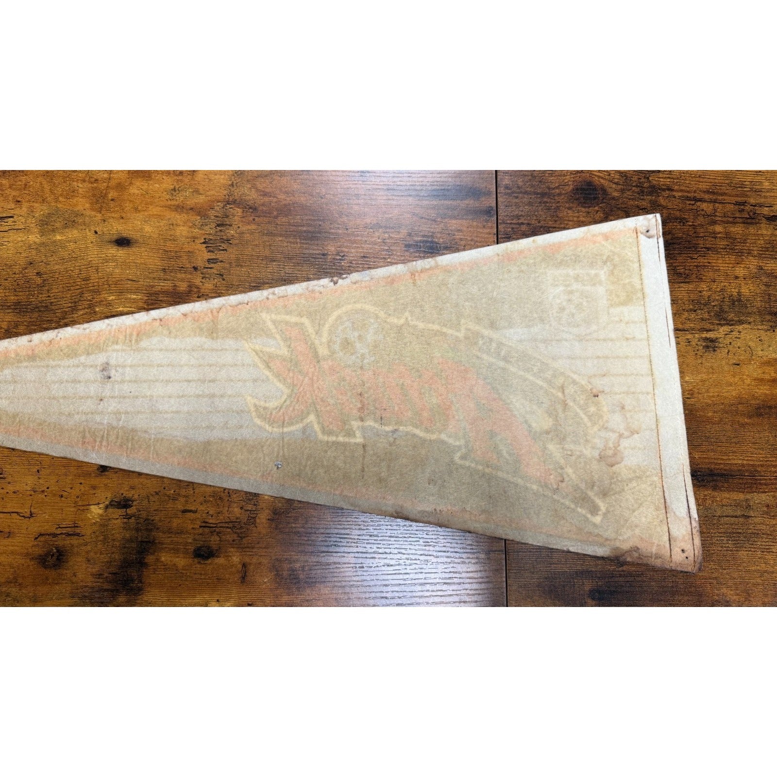 Vintage NPSL Kansas City Attack soccer pennant