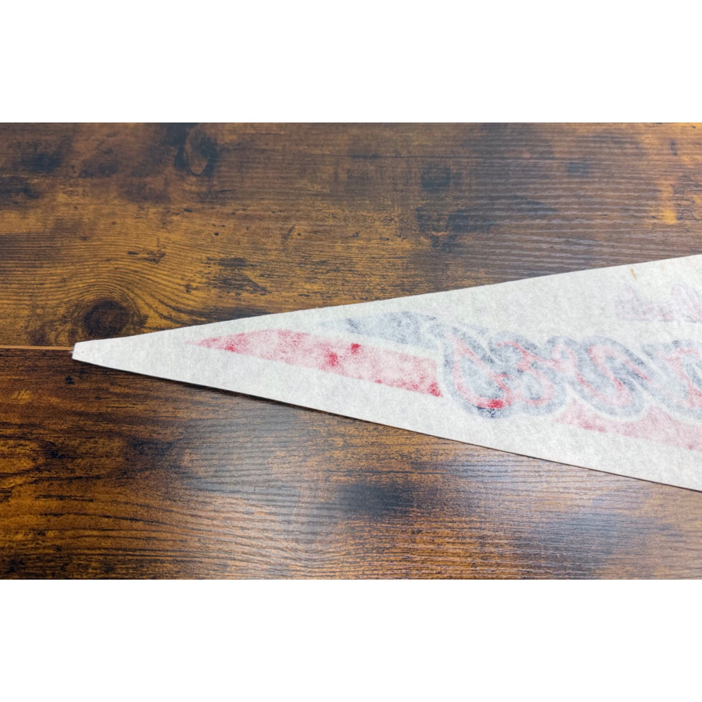 Atlanta Braves Vintage MLB Felt Pennant With Logo 30 inches