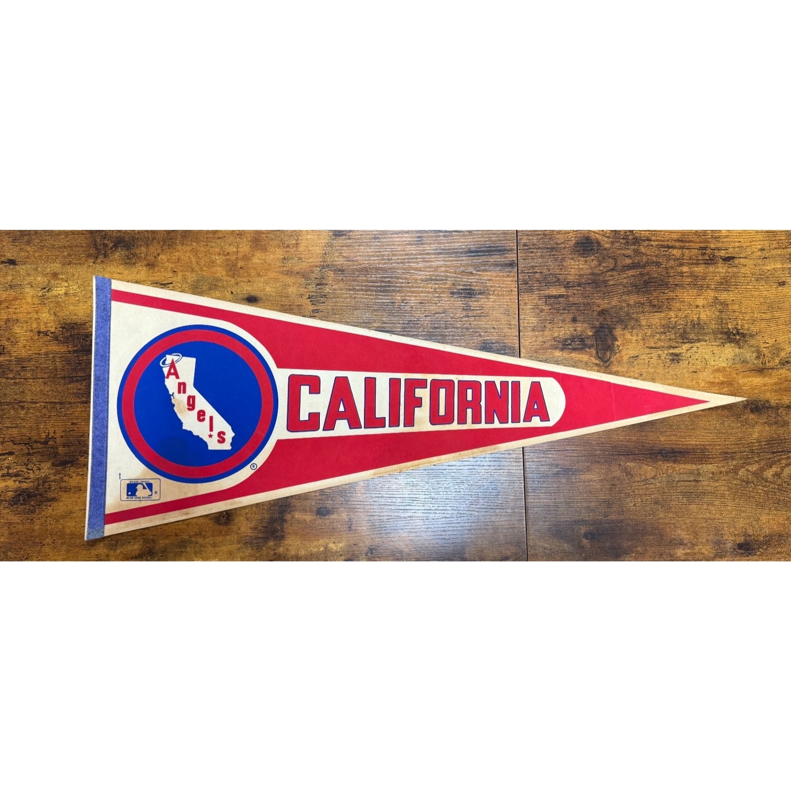 Vintage MLB California Angels pennant