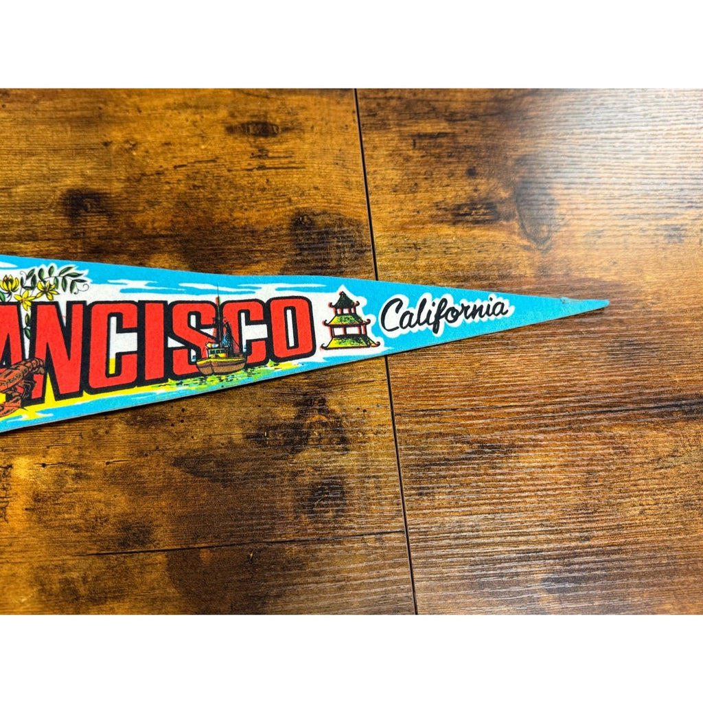 Vintage San Francisco, California pennant