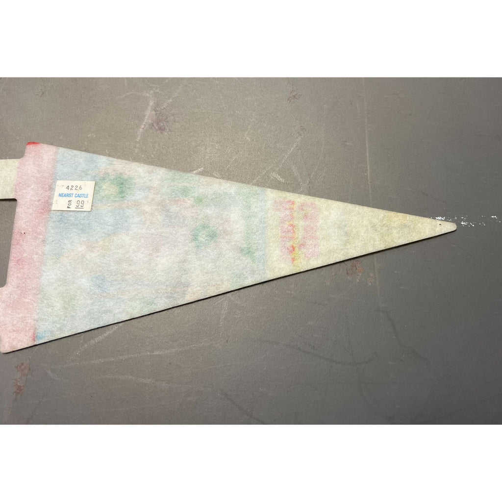 Vintage Hearst Castle San Simeon, CA pennant