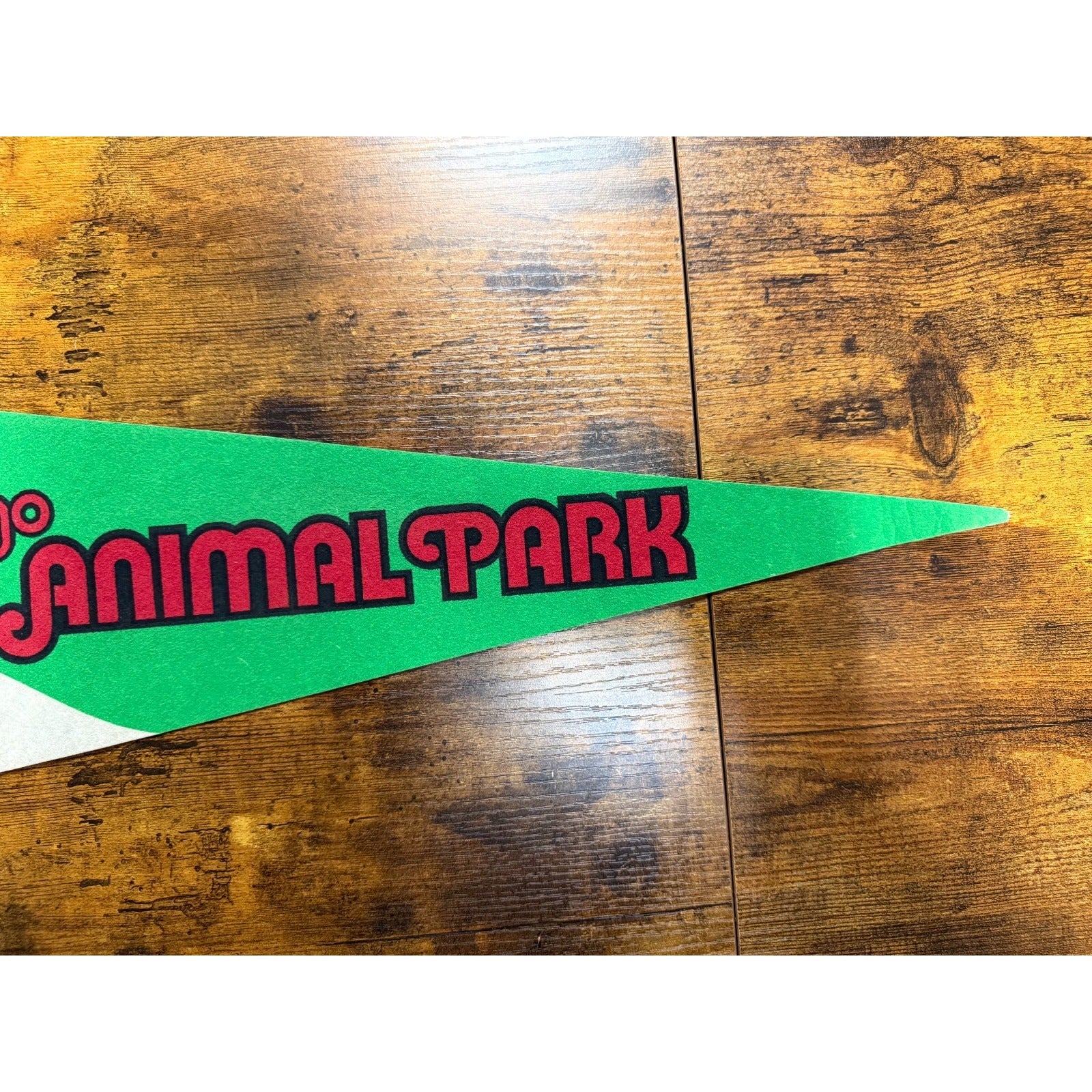 Vintage San Diego Wild Animal Park pennant