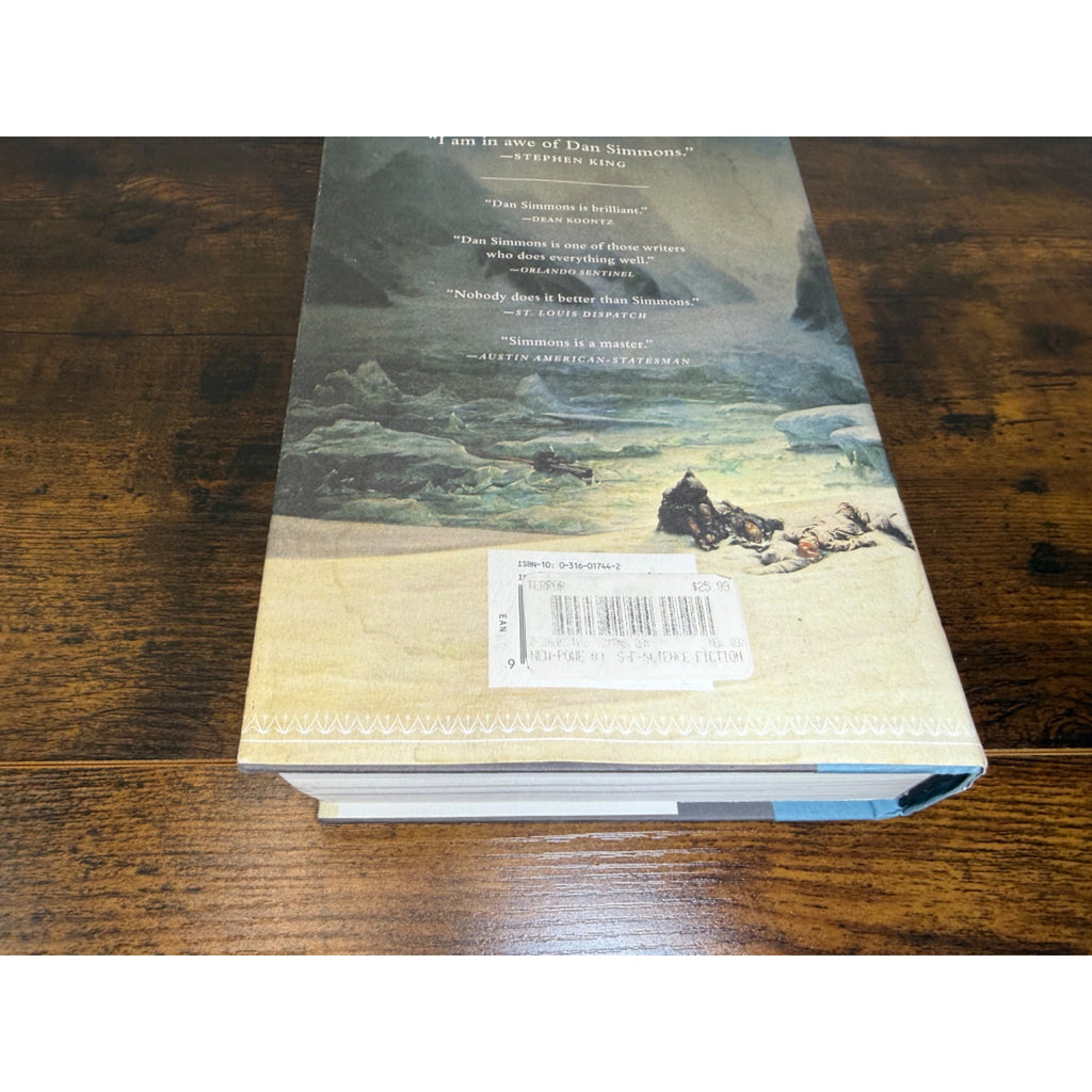 The Terror By Dan Simmons Hardcover Novel Historical Fiction signed