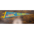 Vintage Old Town Albuquerque N.M. Pennant With Roadrunner Design
