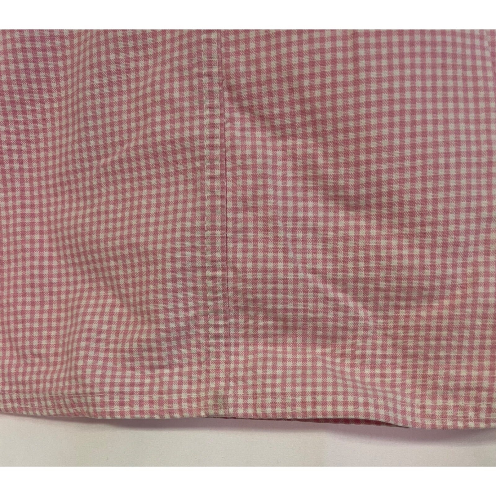 Oshkosh pink gingham overalls dress size 24 months