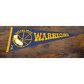 Golden State Warriors Vintage Felt Pennant NBA Basketball Memorabilia