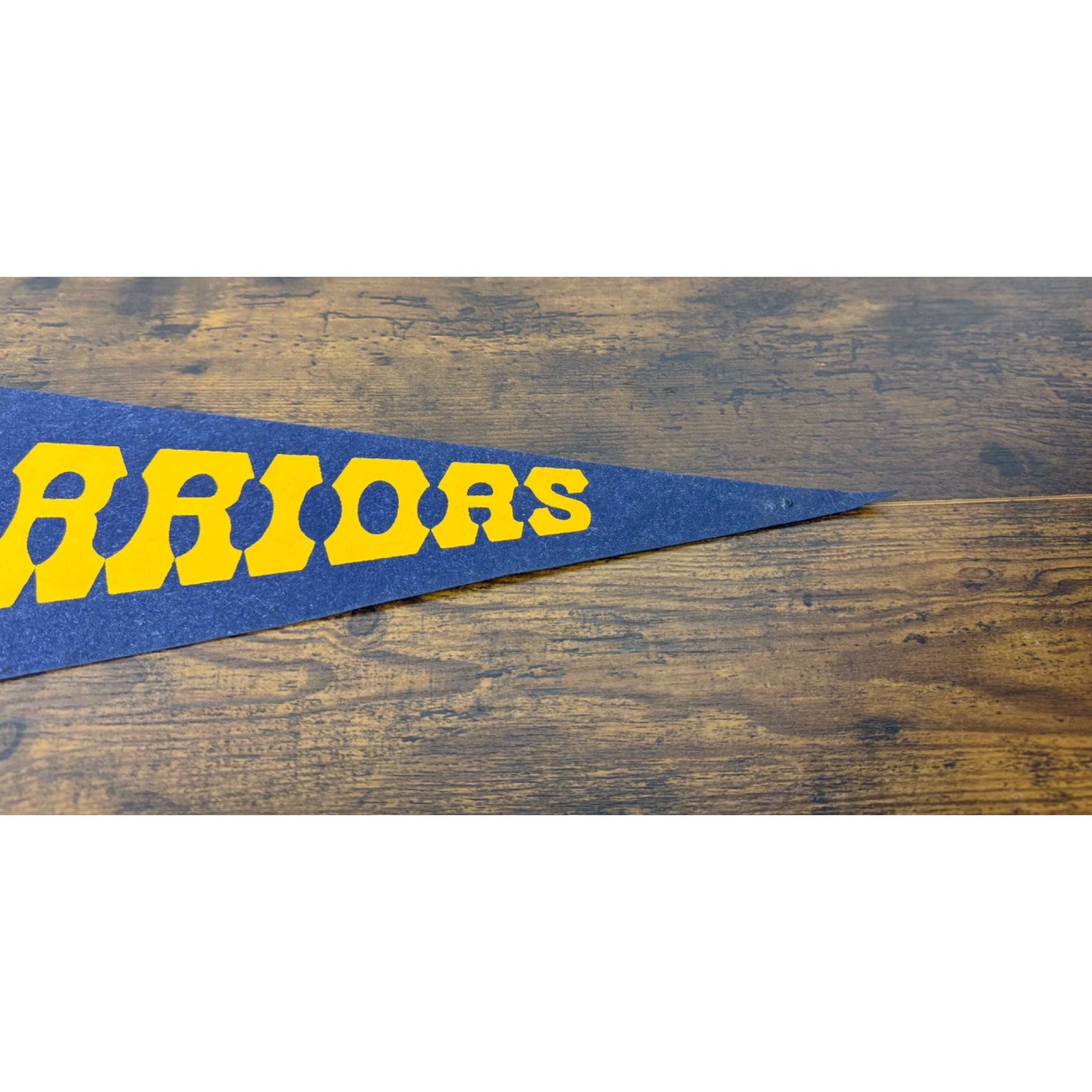 Golden State Warriors Vintage Felt Pennant NBA Basketball Memorabilia