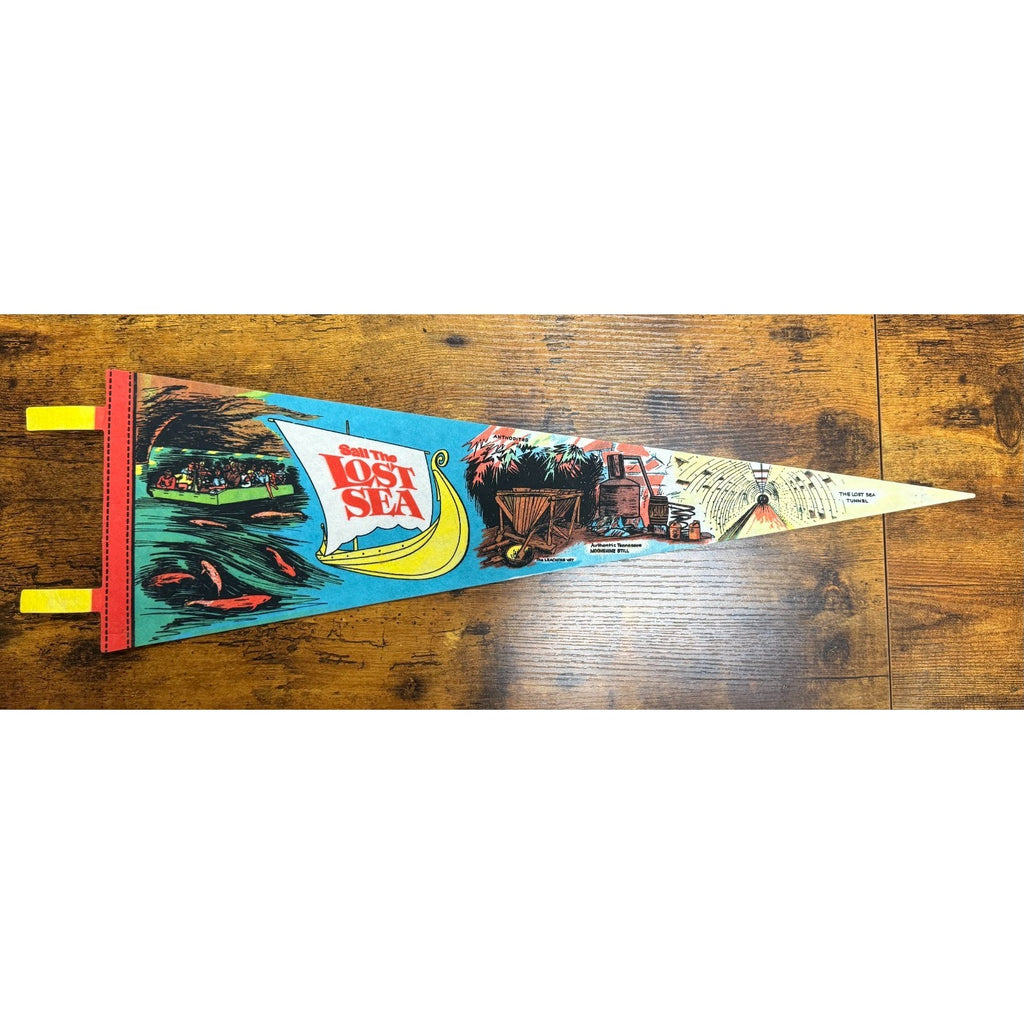 Vintage Sail The Lost Sea pennant