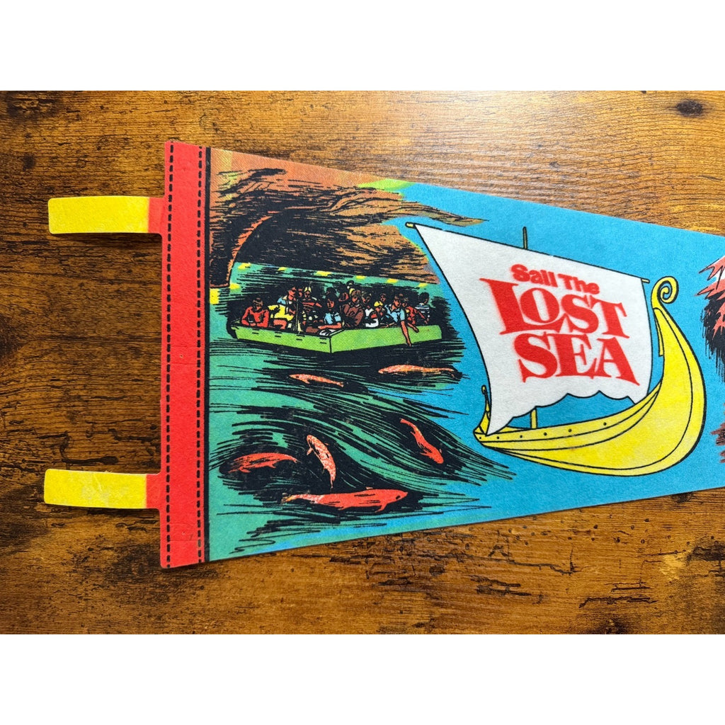 Vintage Sail The Lost Sea pennant