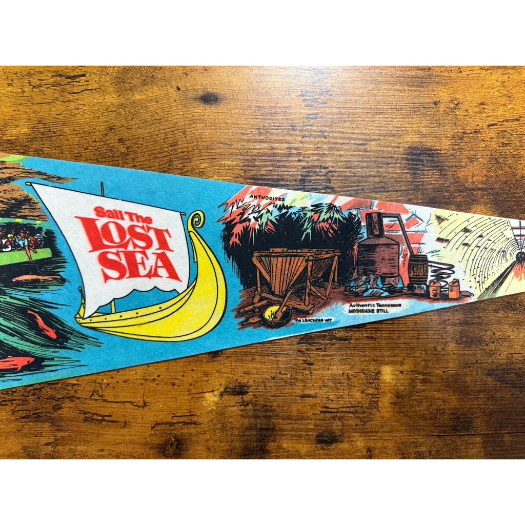 Vintage Sail The Lost Sea pennant