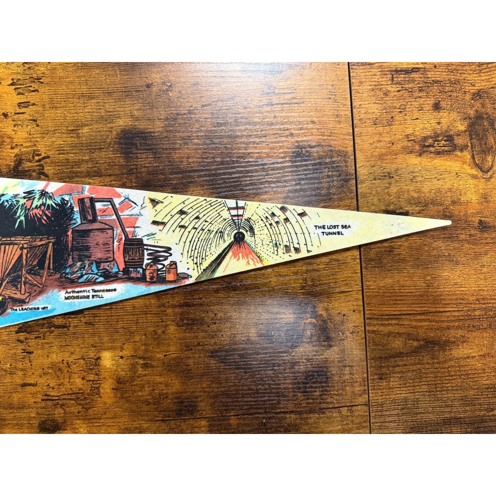 Vintage Sail The Lost Sea pennant