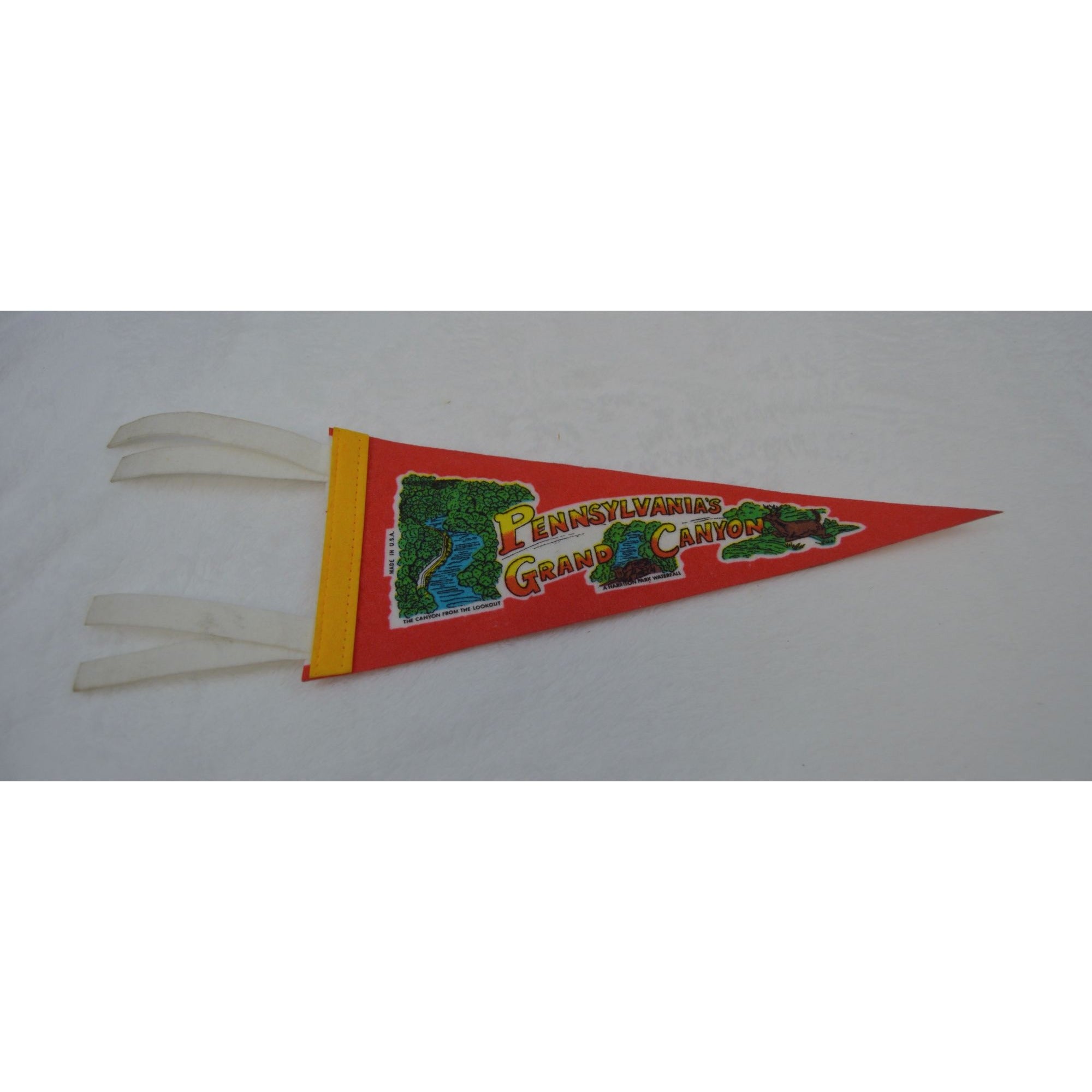 Vintage Pennsylvania's Grand Canyon pennant