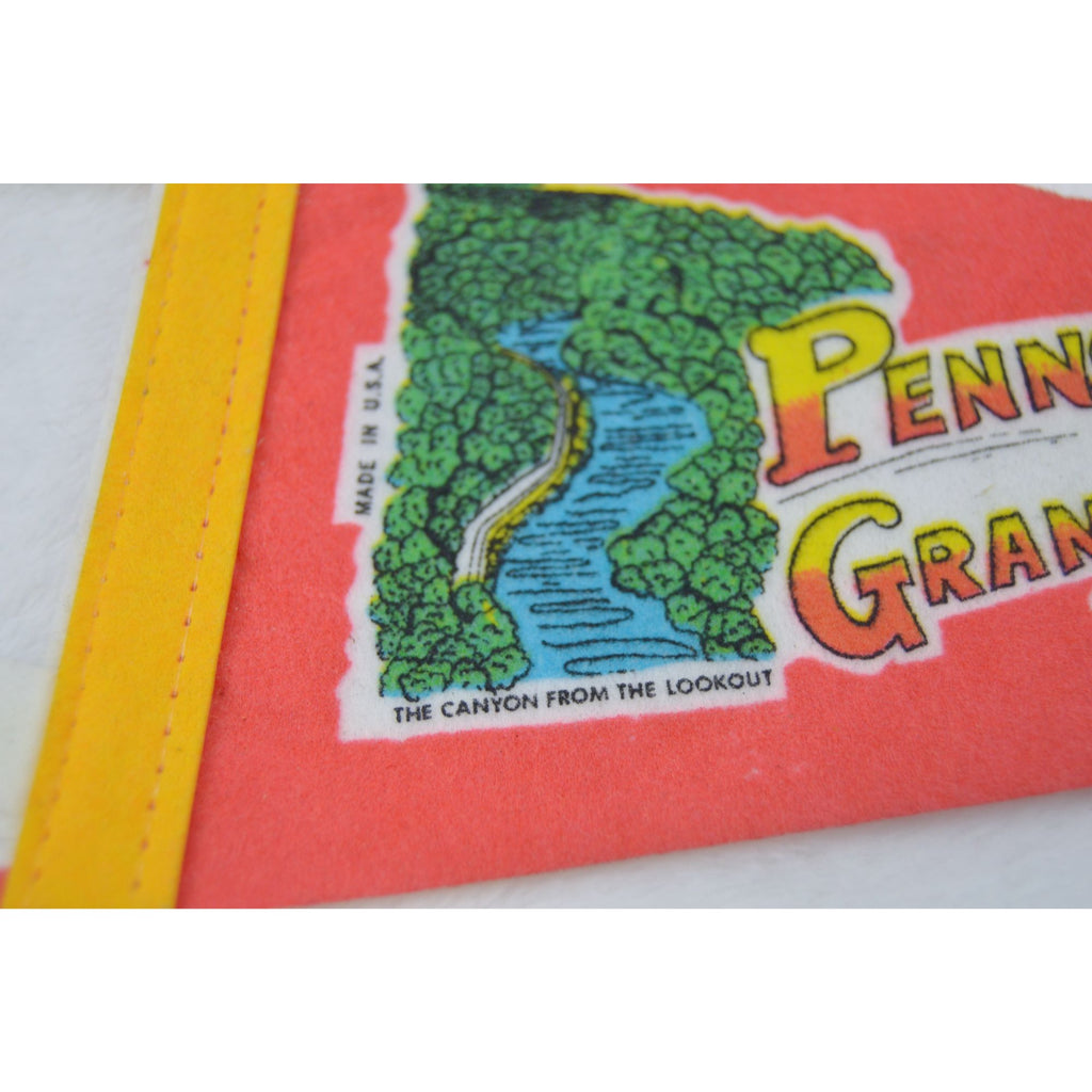 Vintage Pennsylvania's Grand Canyon pennant