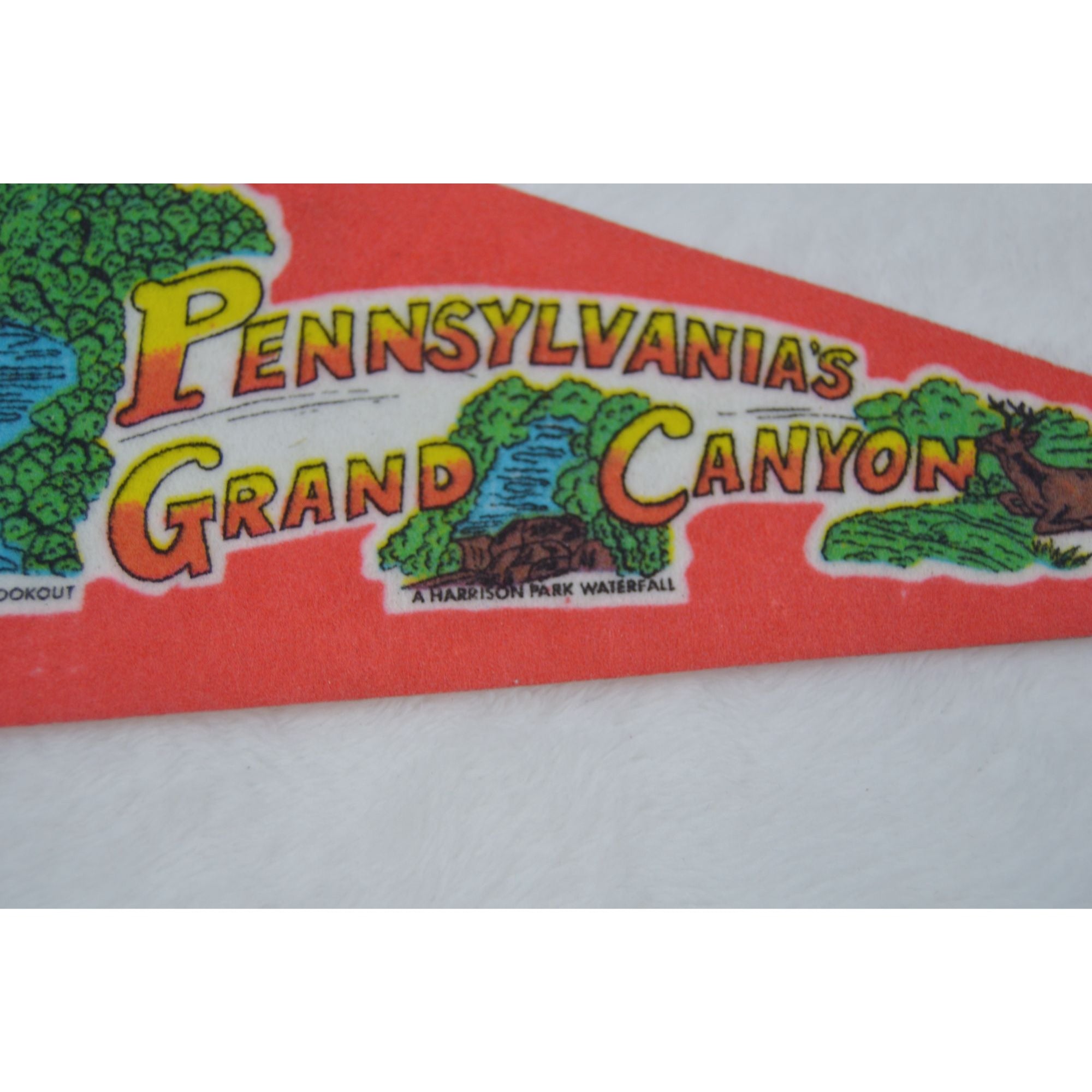 Vintage Pennsylvania's Grand Canyon pennant