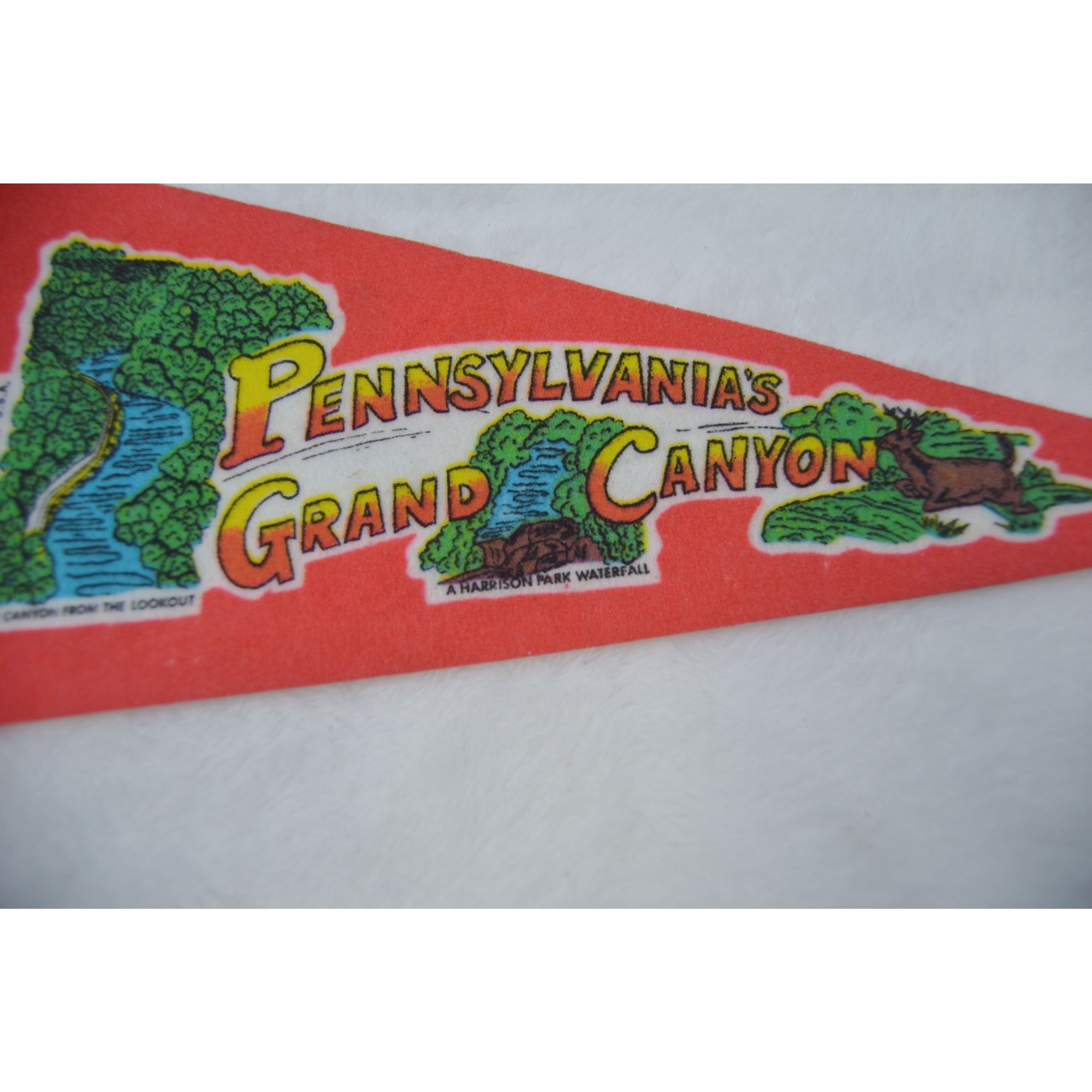 Vintage Pennsylvania's Grand Canyon pennant
