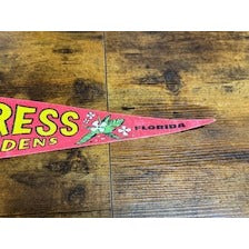 Vintage Cypress Gardens, Florida pennant