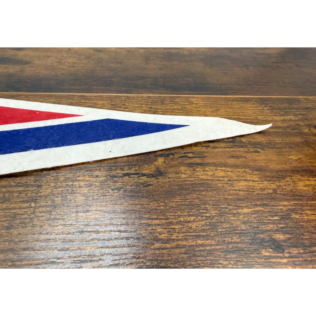 Chicago Cubs MLB Vintage Felt Pennant Triangle Flag 30 inches