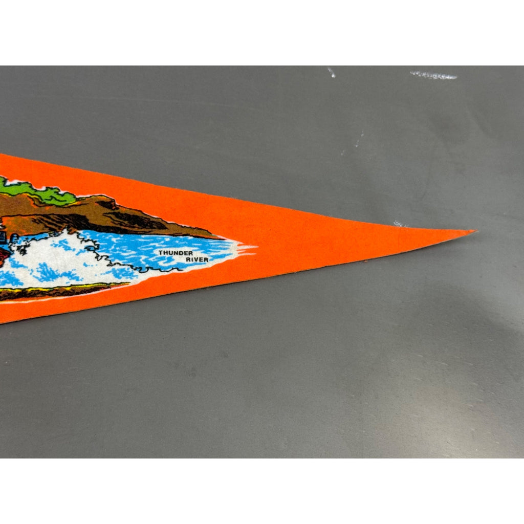 Vintage Six Flags over Georgia pennant