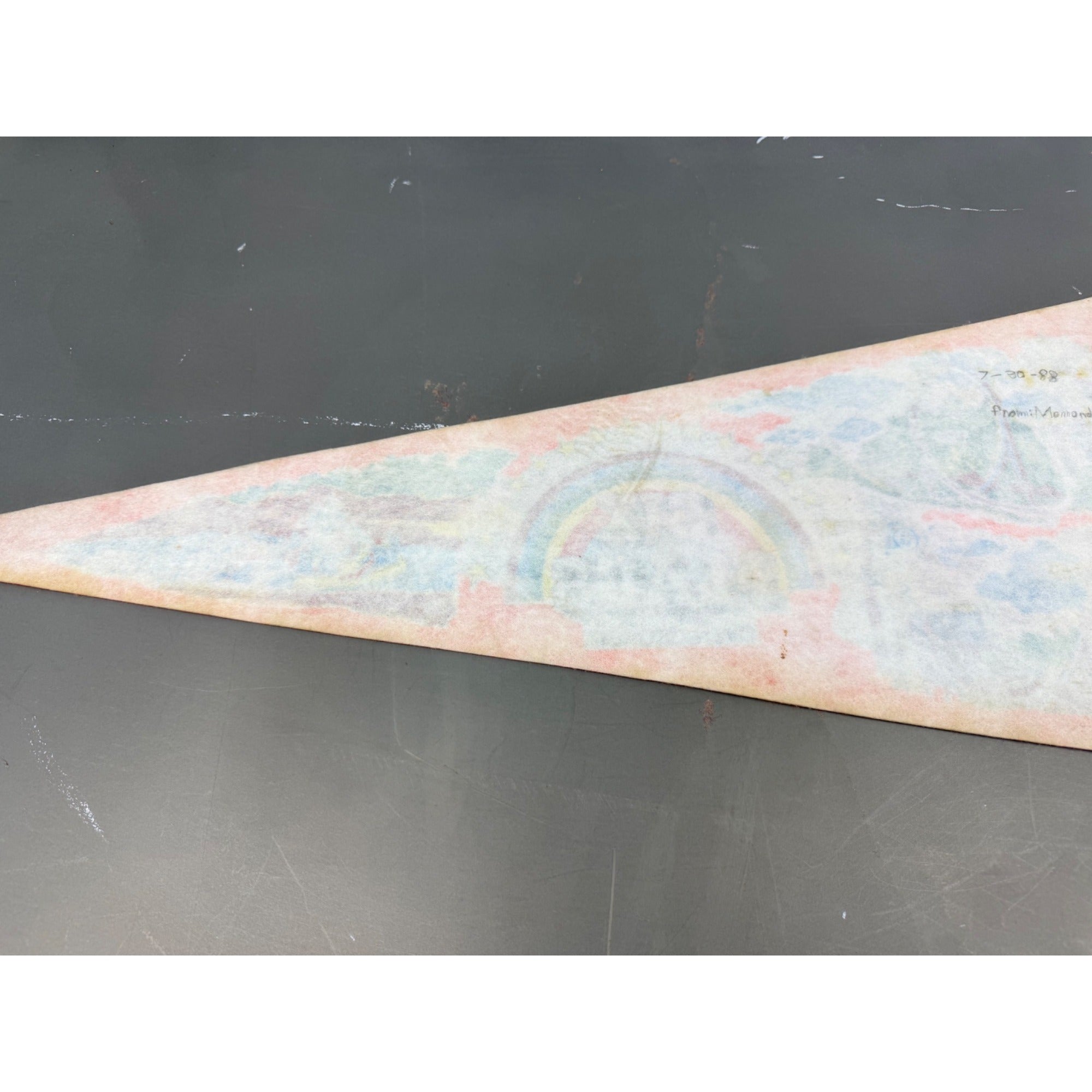 Vintage Six Flags over Georgia pennant