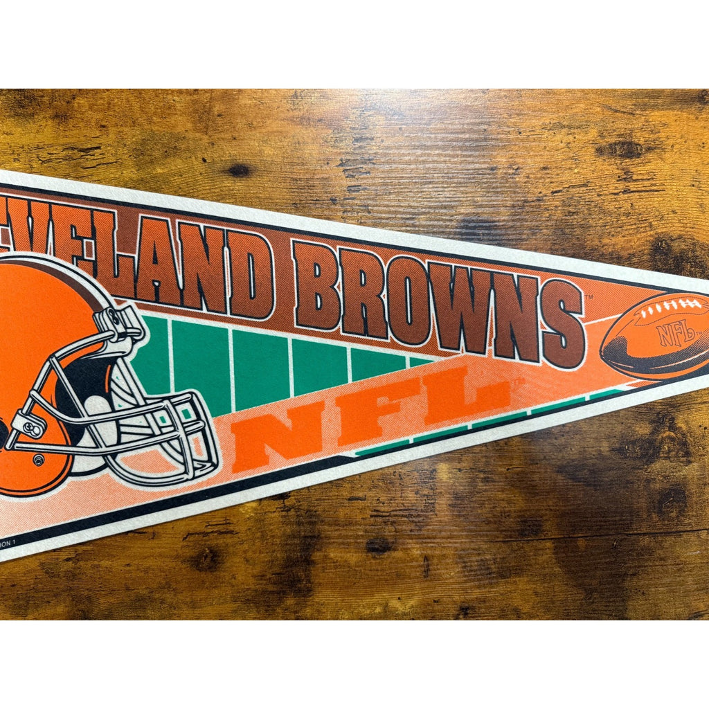 Vintage NFL Cleveland Browns pennant Made in USA edition #1