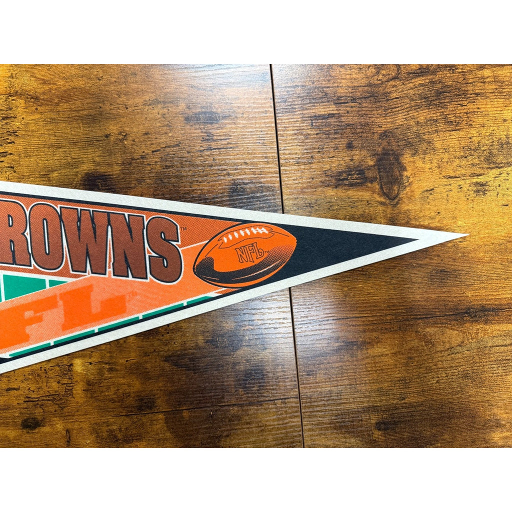Vintage NFL Cleveland Browns pennant Made in USA edition #1