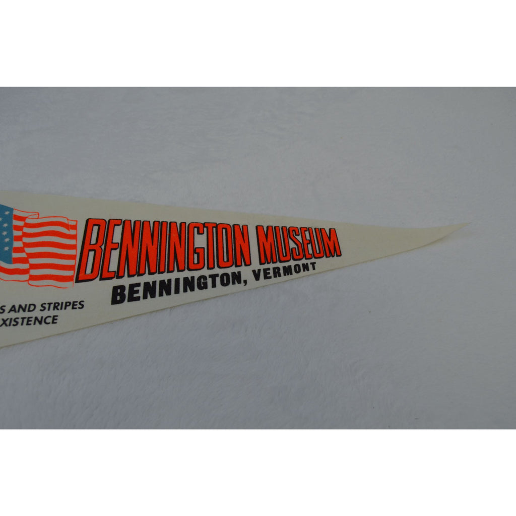 Vintage Bennington Museum, Bennington, Vermont pennant