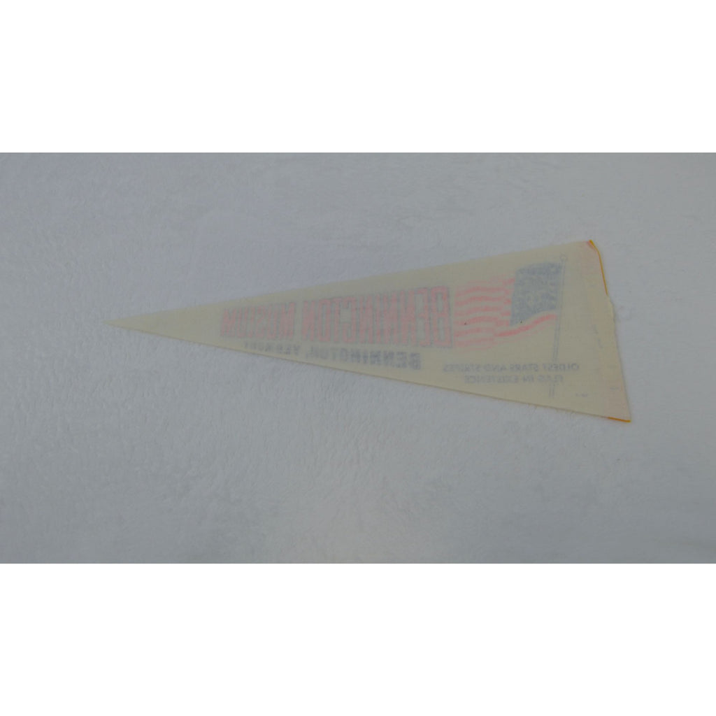 Vintage Bennington Museum, Bennington, Vermont pennant