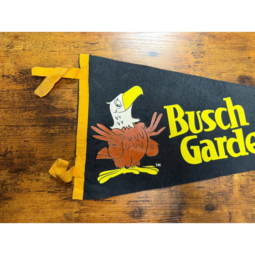 Vintage Busch Gardens Tampa, Florida pennant