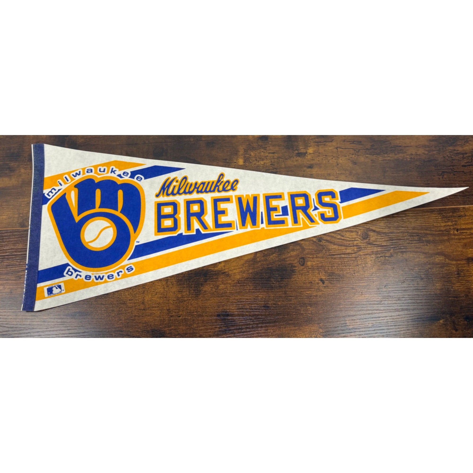 Milwaukee Brewers MLB Felt Pennant Officially Licensed Team Memorabilia