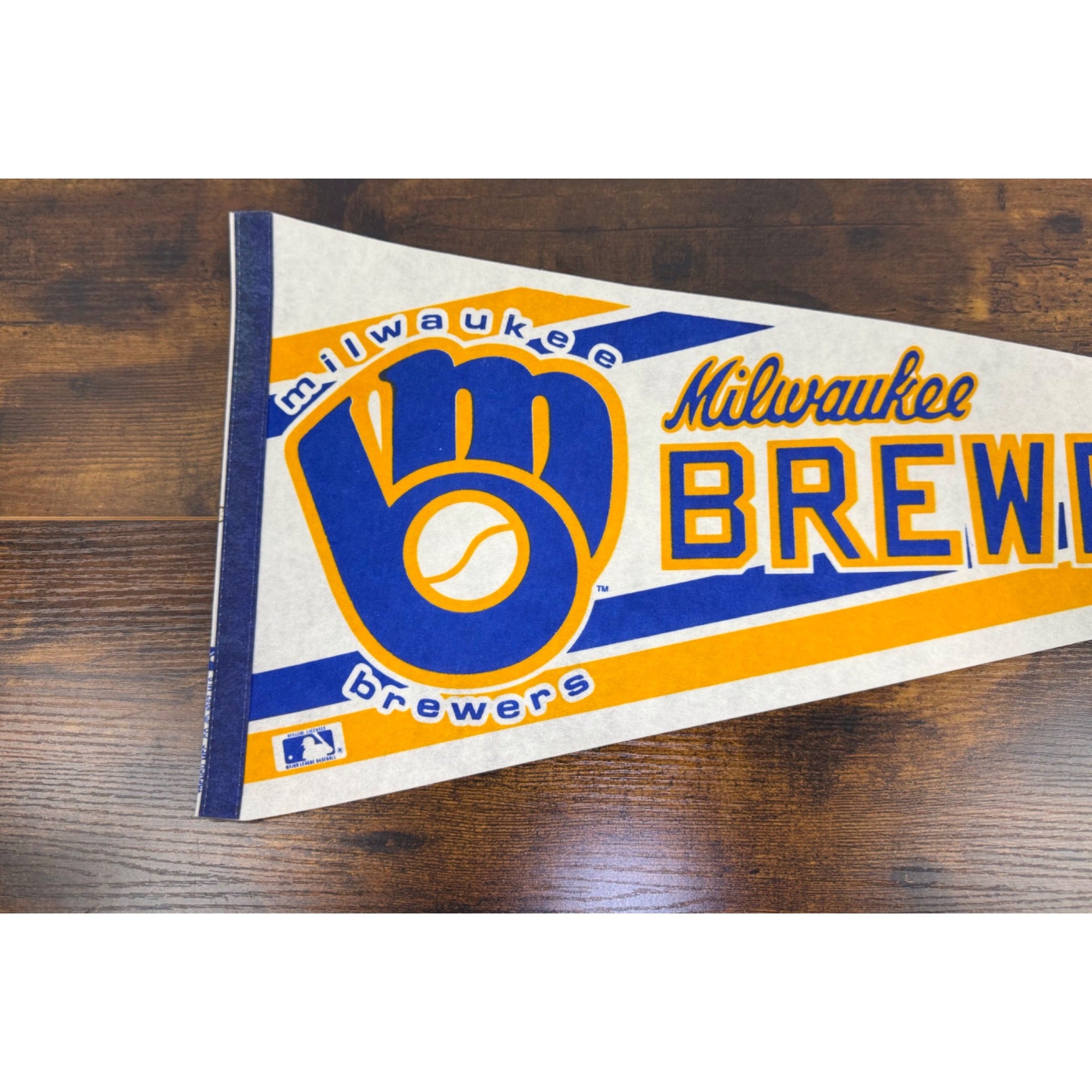 Milwaukee Brewers MLB Felt Pennant Officially Licensed Team Memorabilia