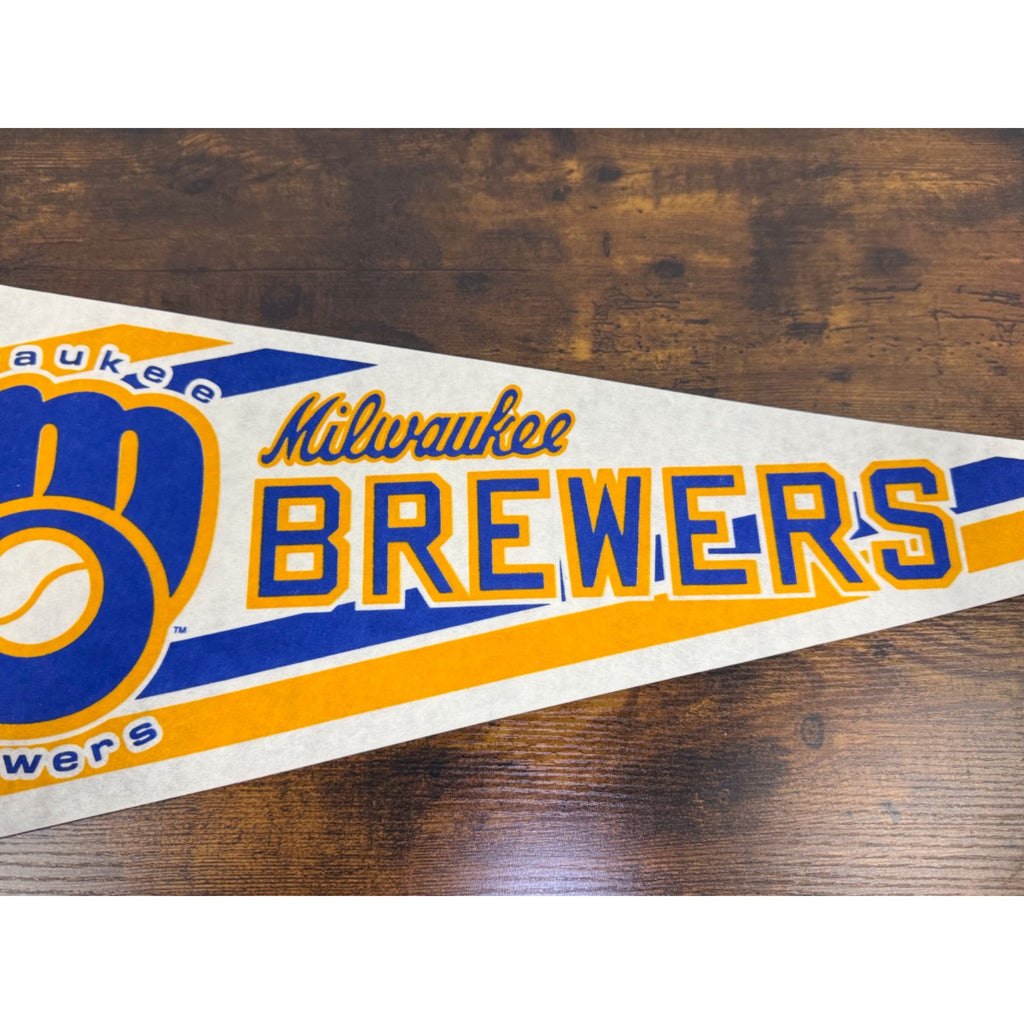 Milwaukee Brewers MLB Felt Pennant Officially Licensed Team Memorabilia