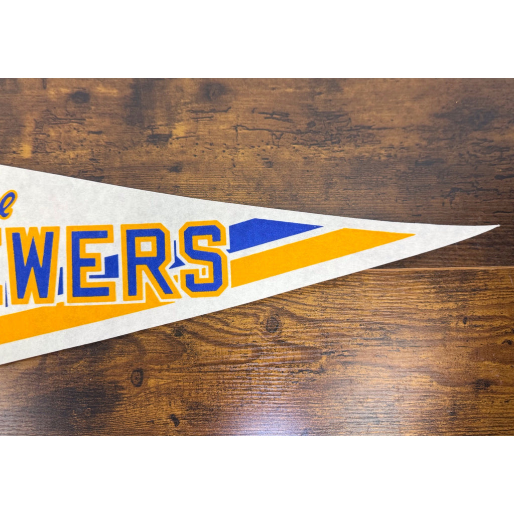 Milwaukee Brewers MLB Felt Pennant Officially Licensed Team Memorabilia