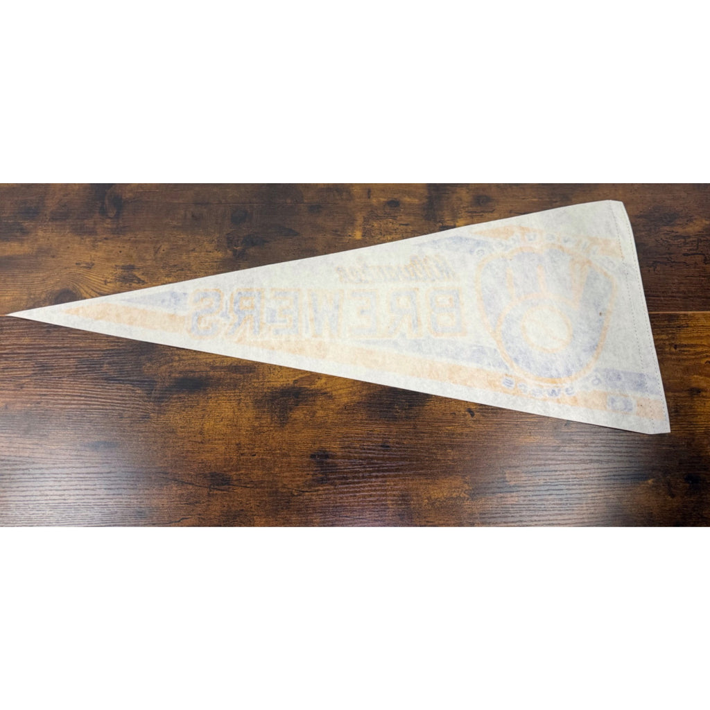Milwaukee Brewers MLB Felt Pennant Officially Licensed Team Memorabilia