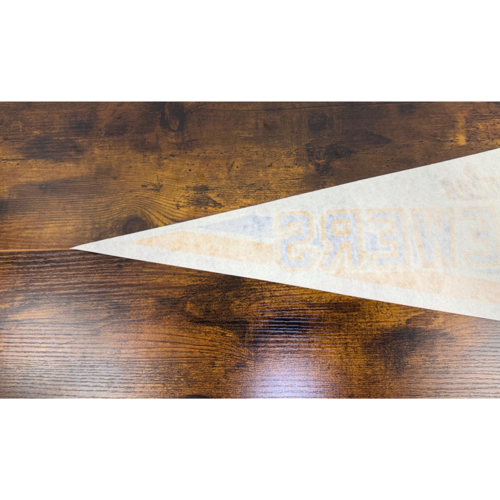 Milwaukee Brewers MLB Felt Pennant Officially Licensed Team Memorabilia
