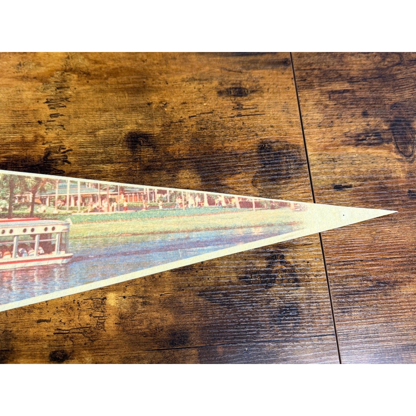 Vintage Florida's Silver Springs pennant