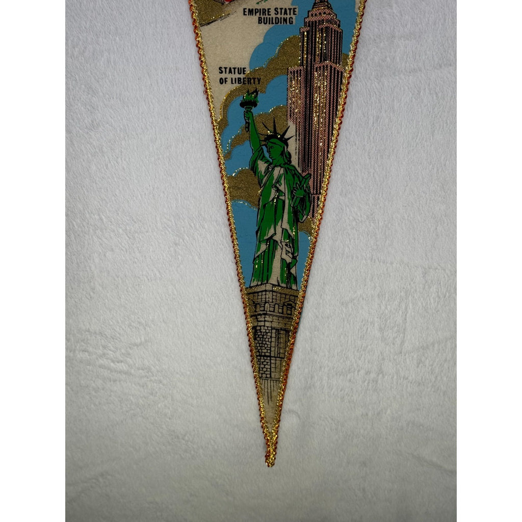 Vintage New York State pennant Made in Japan