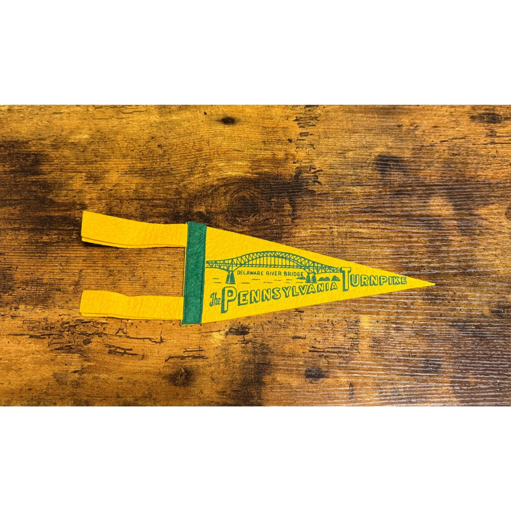 Vintage The Pennsylvania Turnpike pennant