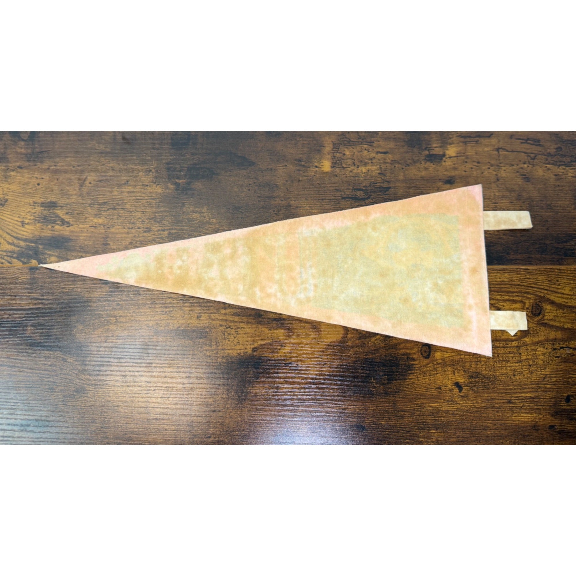 Vintage Utah Souvenir Felt Pennant With Beehive Arches And Temple Design