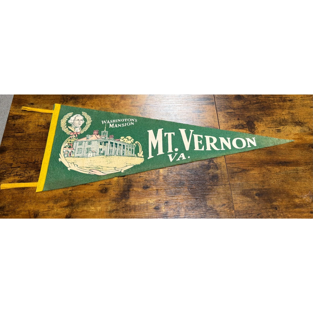 Vintage Mt. Vernon, Virginia pennant
