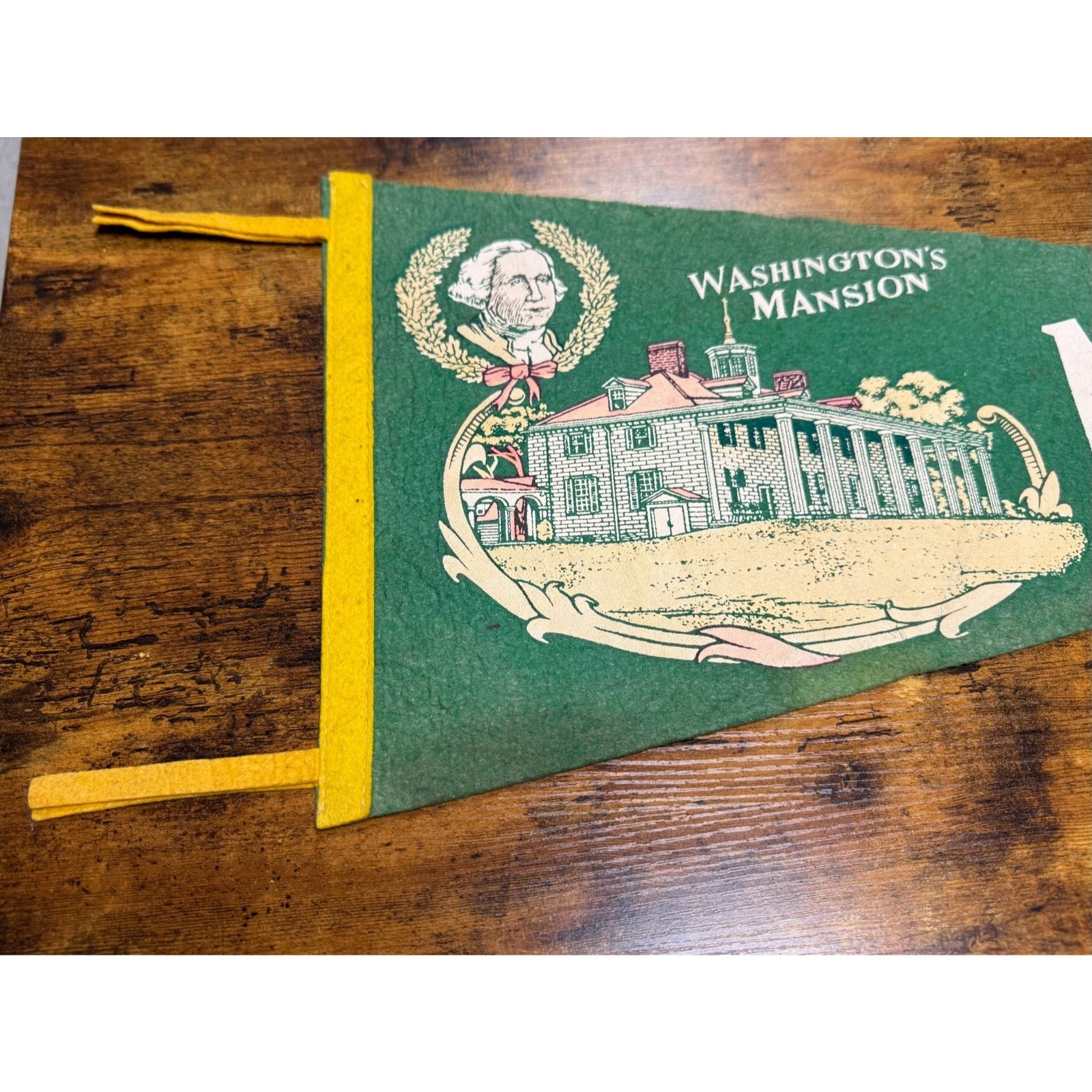Vintage Mt. Vernon, Virginia pennant