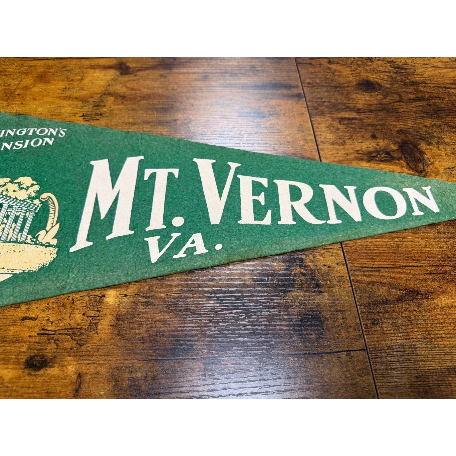 Vintage Mt. Vernon, Virginia pennant