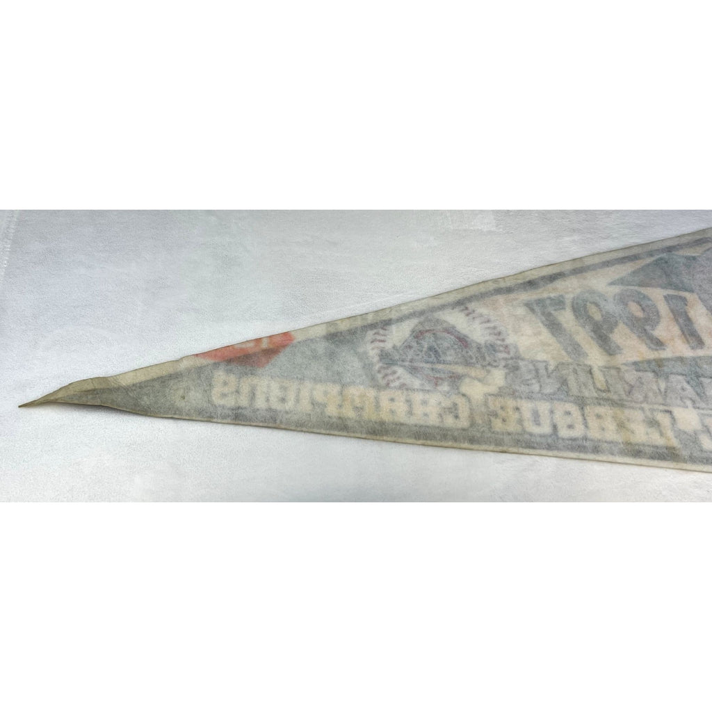 Vintage 1997 Florida Marlins National League Champions World Series pennant