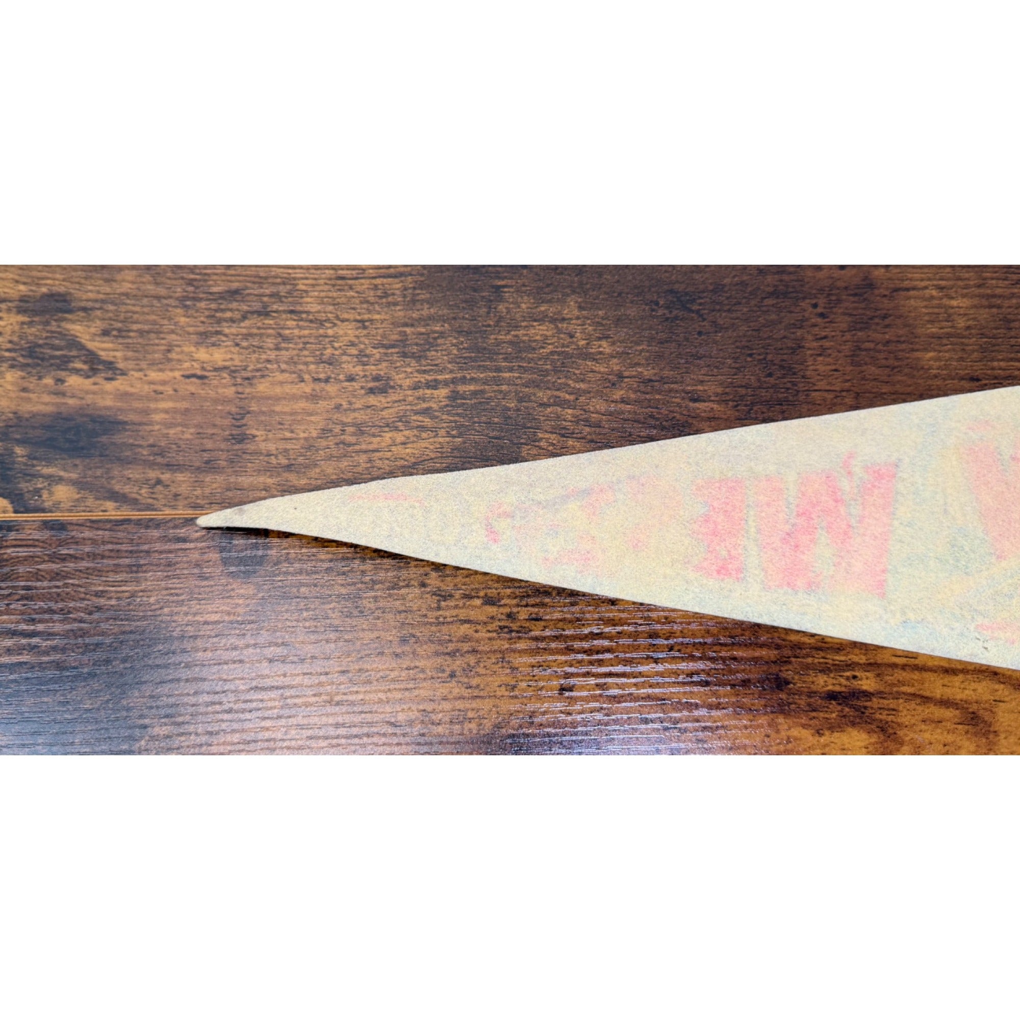 Vintage Key West Florida Souvenir Felt Pennant With Bright Graphics