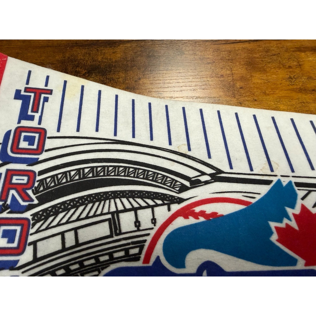Vintage MLB Toronto Blue Jays 1994 Trench Pennant