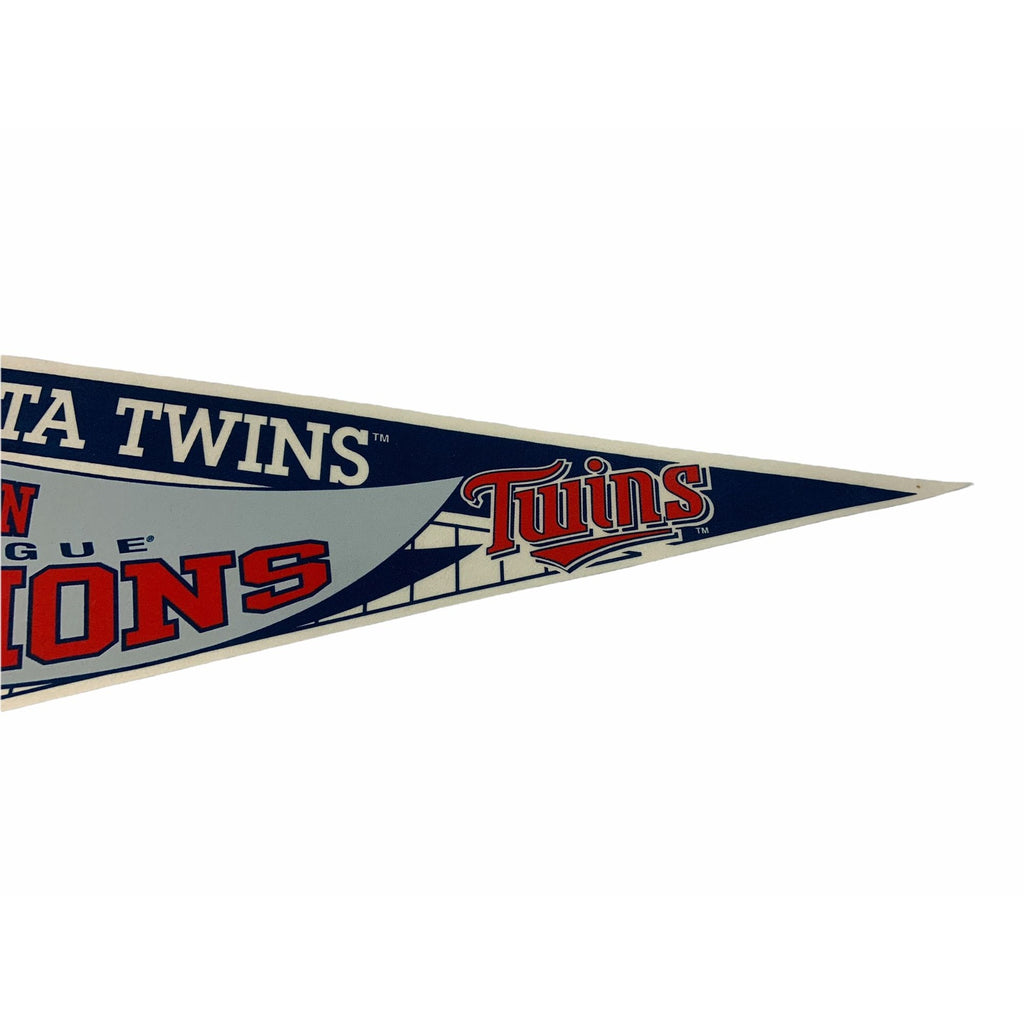 Vintage Minnesota Twins 1991 Western Division American League Champions pennant