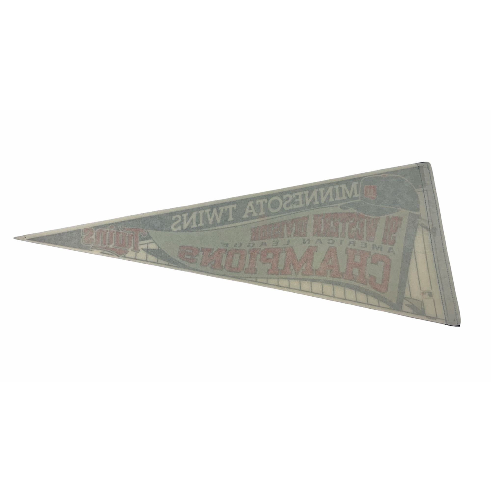 Vintage Minnesota Twins 1991 Western Division American League Champions pennant