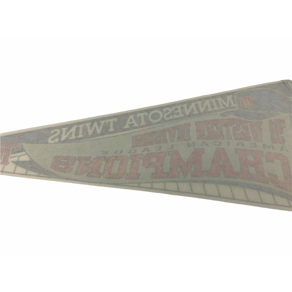 Vintage Minnesota Twins 1991 Western Division American League Champions pennant