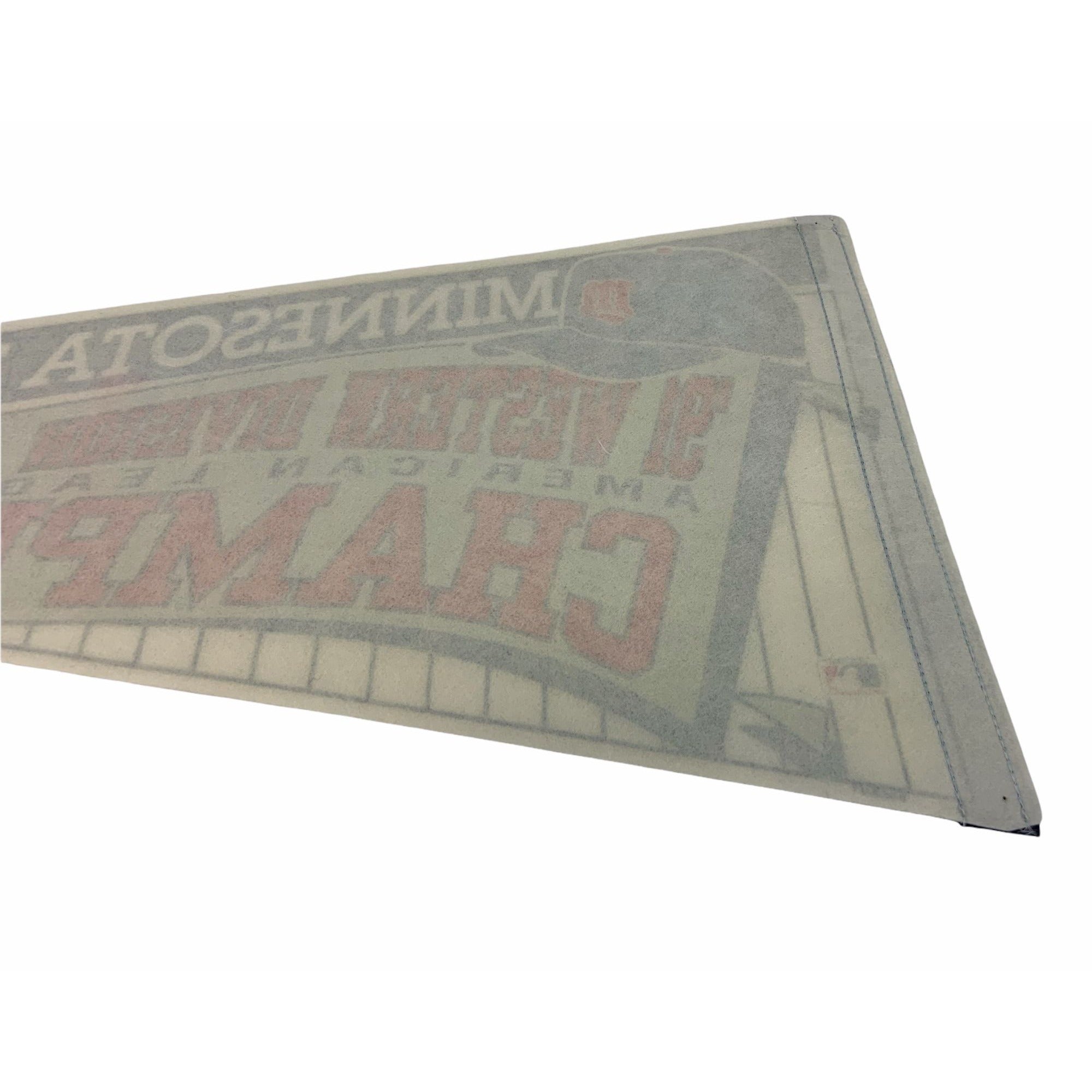 Vintage Minnesota Twins 1991 Western Division American League Champions pennant