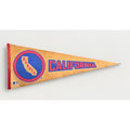 Vintage MLB California Angels pennant aged